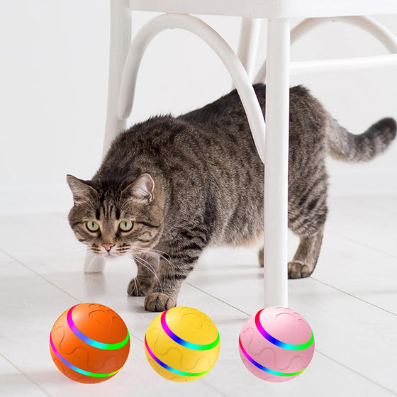 Interaktives automatisch bewegliches Spielzeug mit LED-Blitzball