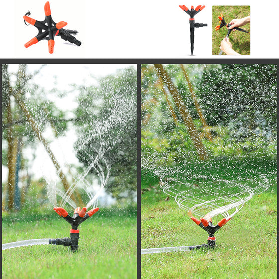 360° rotierender Rasensprinkler