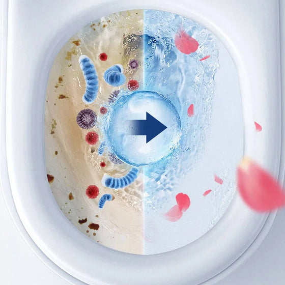 Leistungsstarker Toilettenreinigungsblock