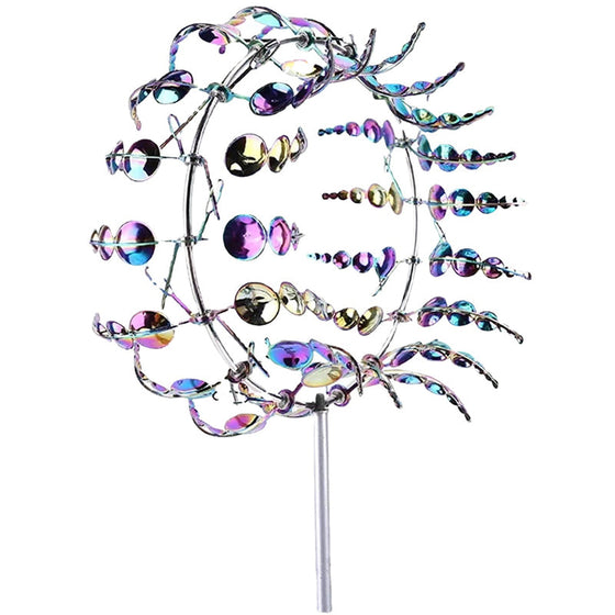 Garden Magic Kinetische Windmühle aus Metall