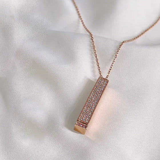 Geheime Botschaft „Ich liebe dich“-Anhänger-Halskette