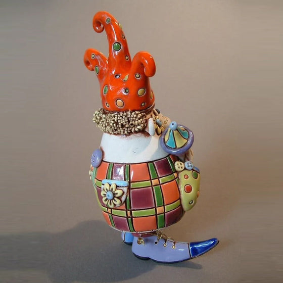 Bunte Narrenglocken-Ornamente