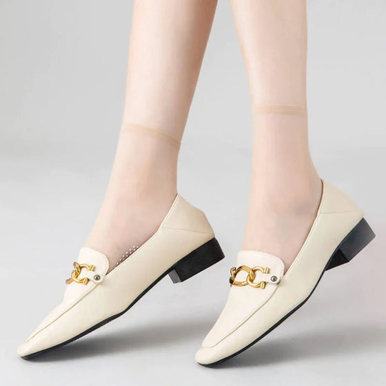 Unsichtbare Kurzstrümpfe mit rutschfesten Gumminoppen