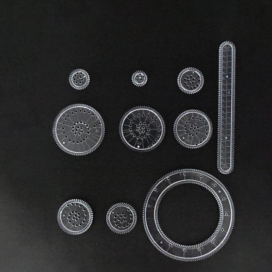 Magisches, sich ständig veränderndes Blumenlineal