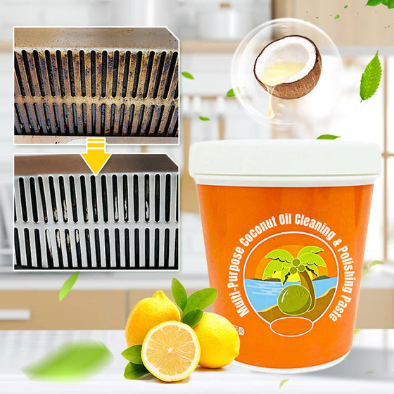 Multifunktionale Kokosöl-Reinigungs- & Polierpaste