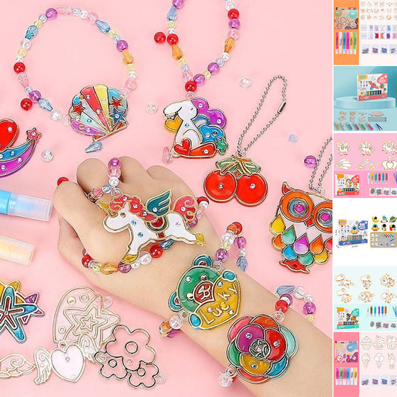 DIY Kristallfarben-Kunst- und Bastelset