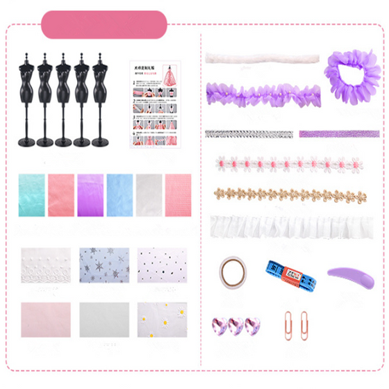 Kleiderdesign Bastelset