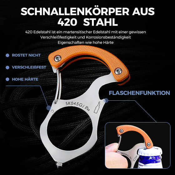 Einzelner Fingerring Schlüsselanhänger