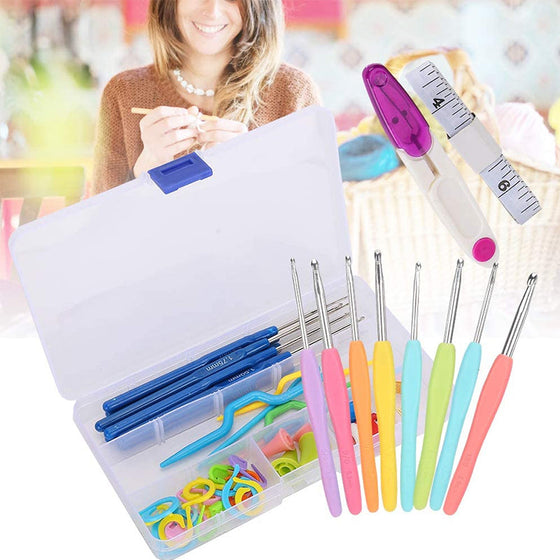 Ein praktisches Set Strick-Requisiten