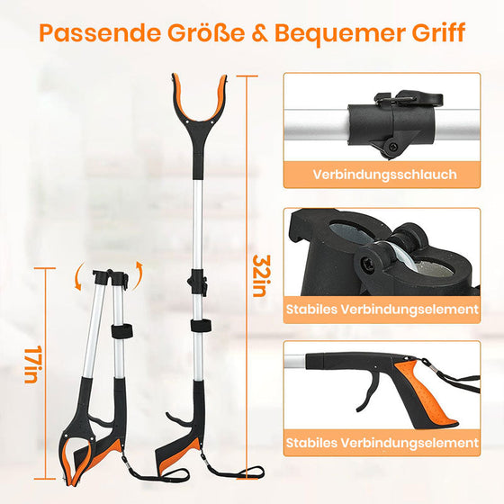 Faltbares Aufnahmewerkzeug