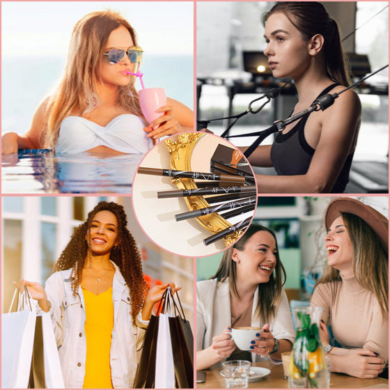 Natural Color Split Flüssiger Augenbrauenstift mit zwei Enden