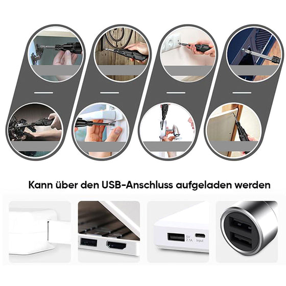 Mini-Elektroschrauber für den Haushalt