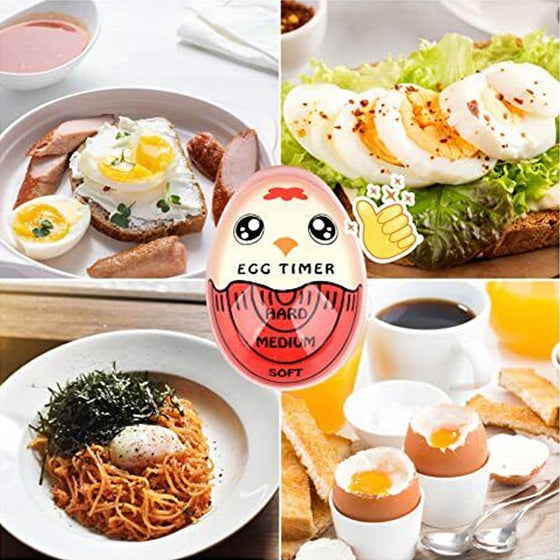 Kreativer Küchentimer für gekochtes Ei