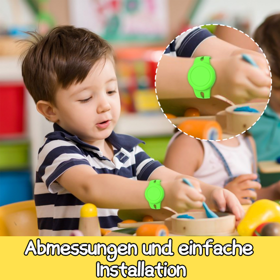 Wasserdichtes Anti-Verlust-Armband aus Silikon für Kinder