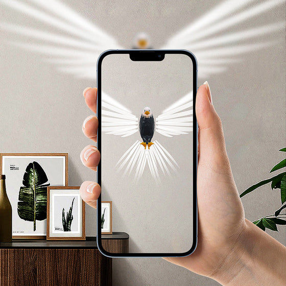 Weißkopfseeadler-Dekorations-Wandlampe