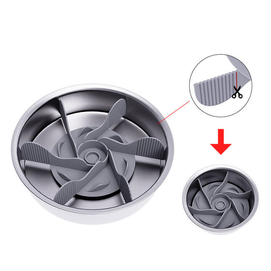 Schneidbarer Slow Feeder für Futternäpfe