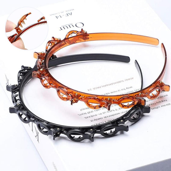 Haarband mit Ponyclip