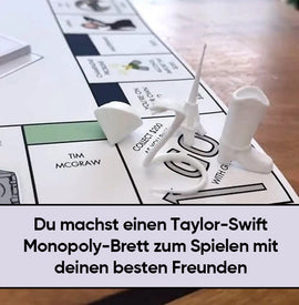 SWIFTOPOLY – TS „Swiftie“ Monopoly-Brettspiel