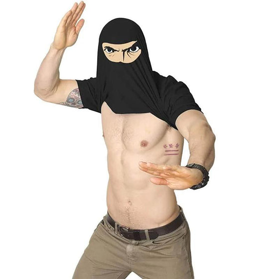 Ninja-Verkleidungs-T - Shirt