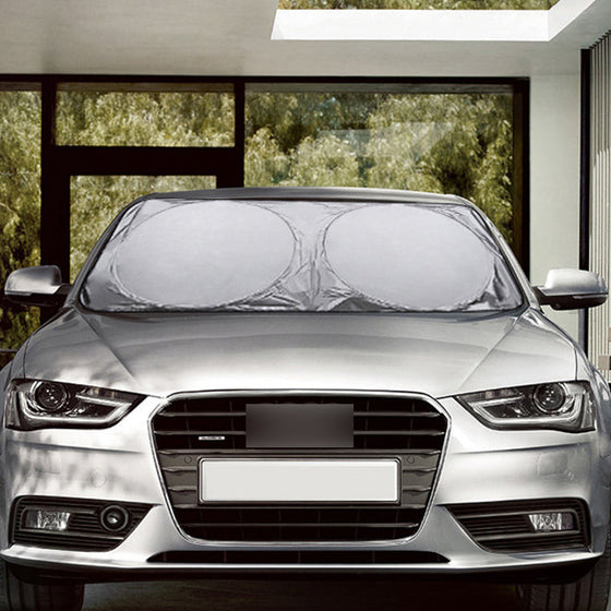 Auto-Sonnenblende Sonnenblende mit zwei Ringen