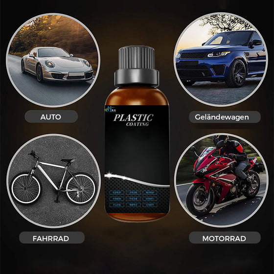 Kunststoffbeschichtungsmittel für Autos