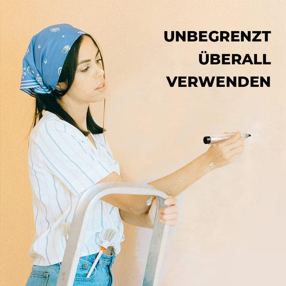 Multifunktionaler, befüllbarer Lackstiftpinsel