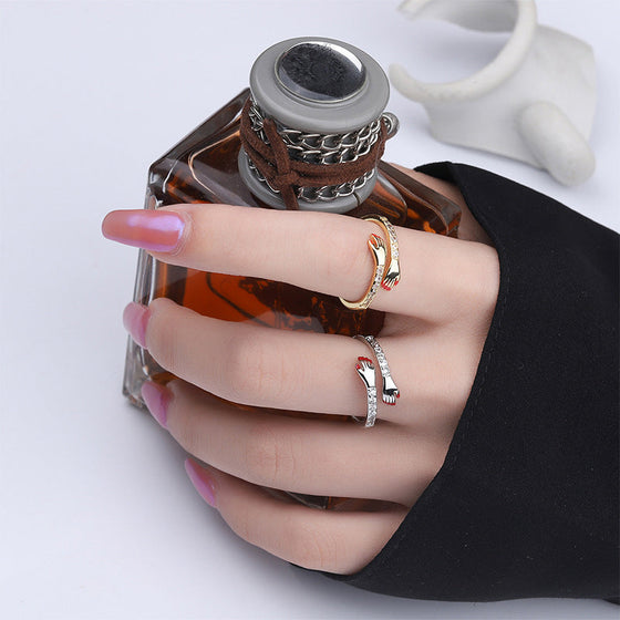 Bestes geschenk - umarmungsring