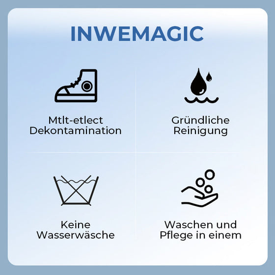 Weißer Schuhreiniger