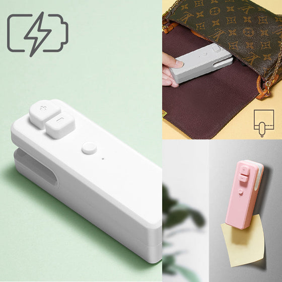 Kleines, über USB wiederaufladbares Mini-Versiegelungsgerät