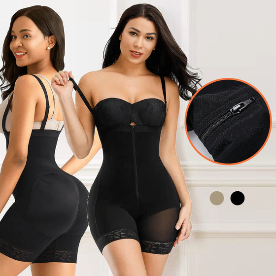 Fester Bauch-Kompressions-Bodysuit-Former mit Po-Heber