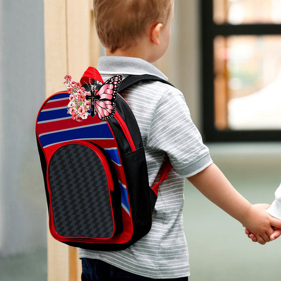 Schönes Schmetterlingskreuz christliches Auto-Rückspiegel-Zubehör