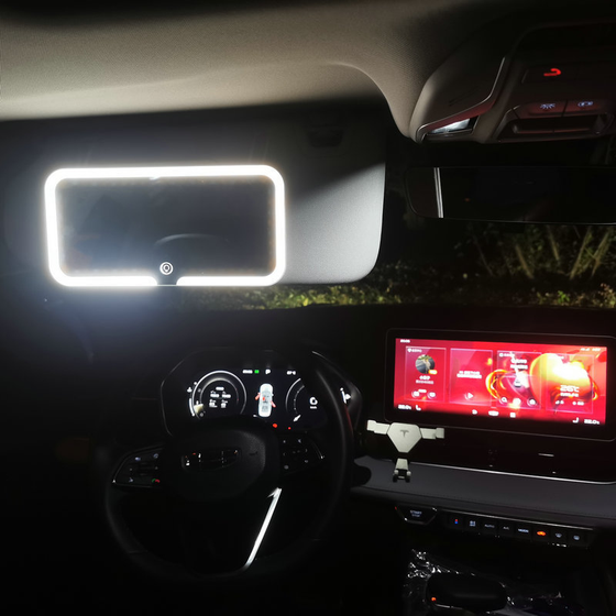 Auto LED Sonnenblende Vanity Mirror