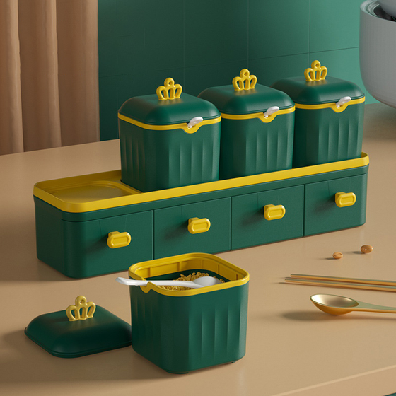 Doppellagiges Gewürzbox-Set