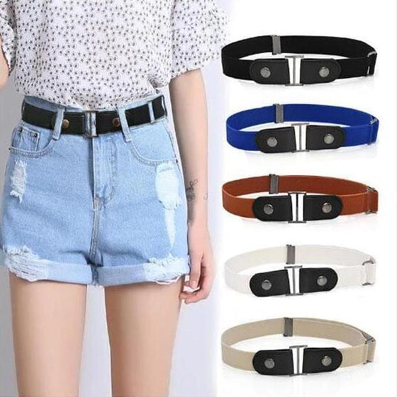 Schnallenfreie, unsichtbare, elastische Taillengürtel von Bearhome