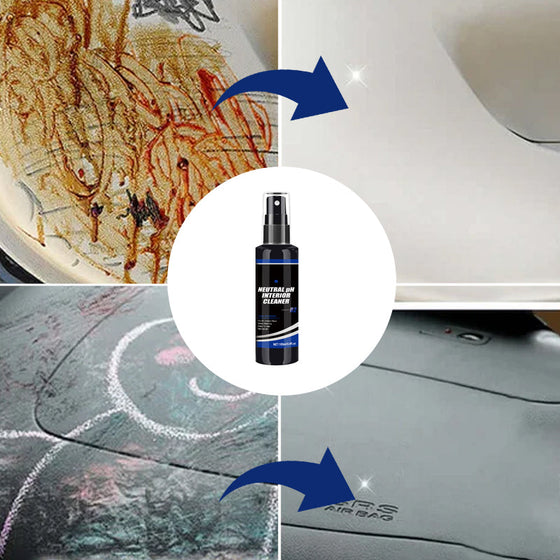 Volleffekt-Reiniger für Autoinnenteppiche aus Leder