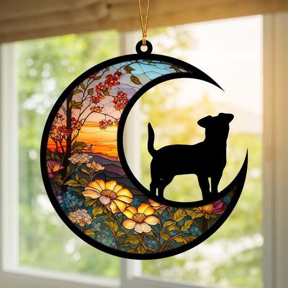 Tier auf dem Mondornament