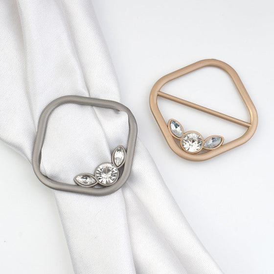 Klassische All-Match-Perlen-Strass-Schnallen