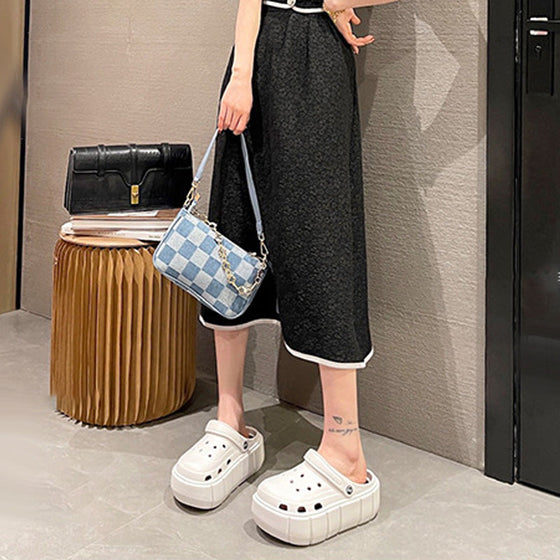 Aushöhlen Plateau Hausschuhe