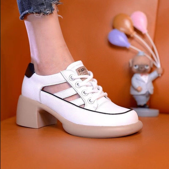 Damen Sommer neue hohle hochhackige Sandalen