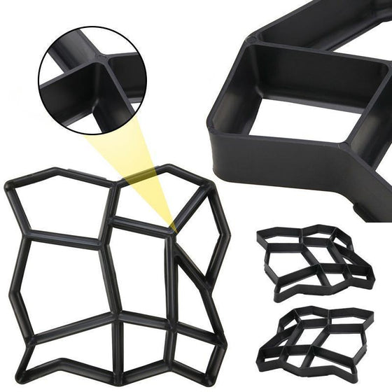 DIY Pflastern Form（36 x 36cm/45x 40cm）