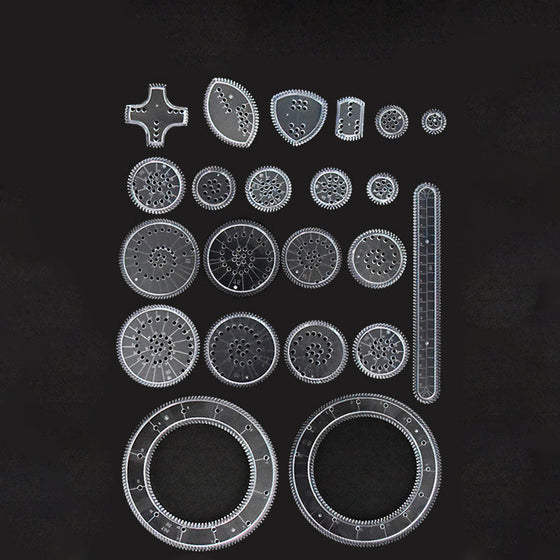 Magisches, sich ständig veränderndes Blumenlineal