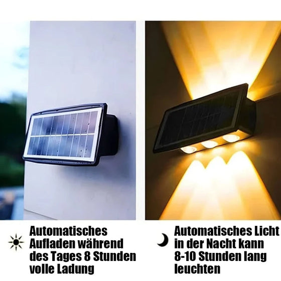 Solar-Außenwandleuchte