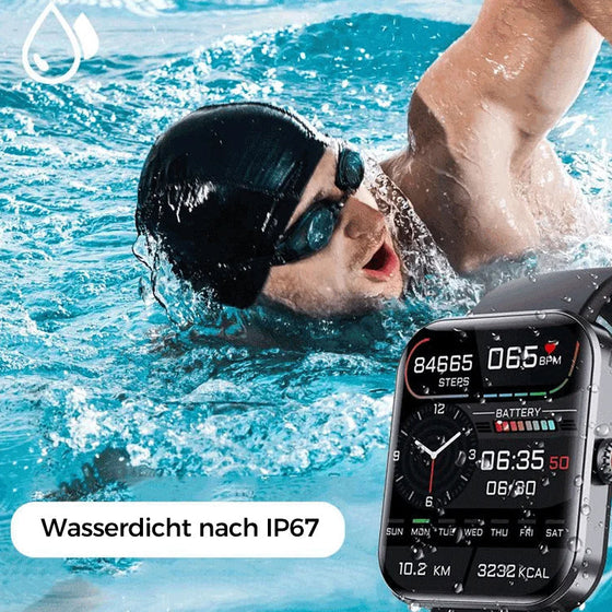 Intelligentes Armband zur Herzfrequenz- und Blutdrucküberwachung