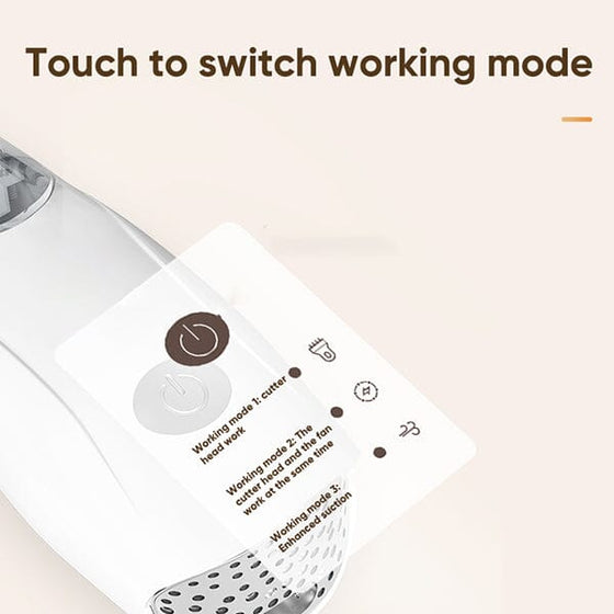 SAKER® Rasier- und Saug-Integrierter Tierhaarschneider