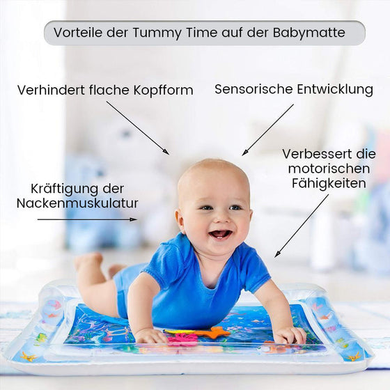 Aufblasbare Wassermatte für Babys