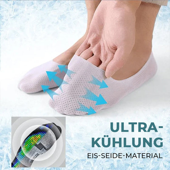 Atmungsaktive Eisseidensocken