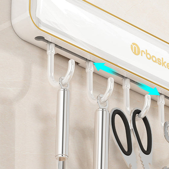 Multifunktionales wandmontiertes Messerregal