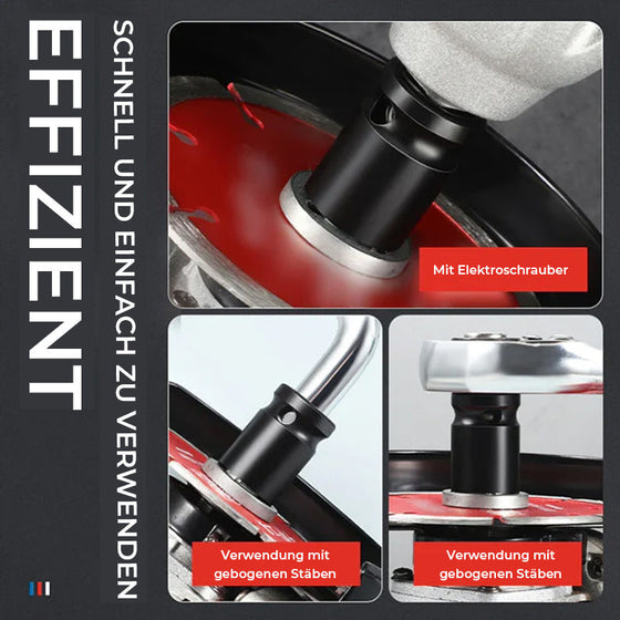 Steckschlüssel für Winkelschleifer