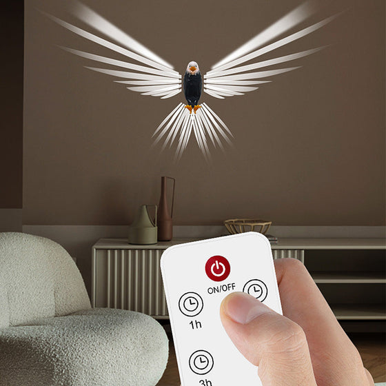 Weißkopfseeadler-Dekorations-Wandlampe