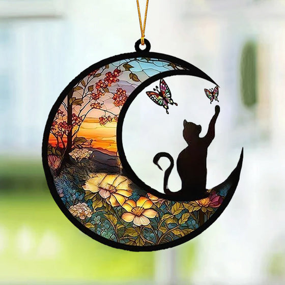 Tier auf dem Mondornament